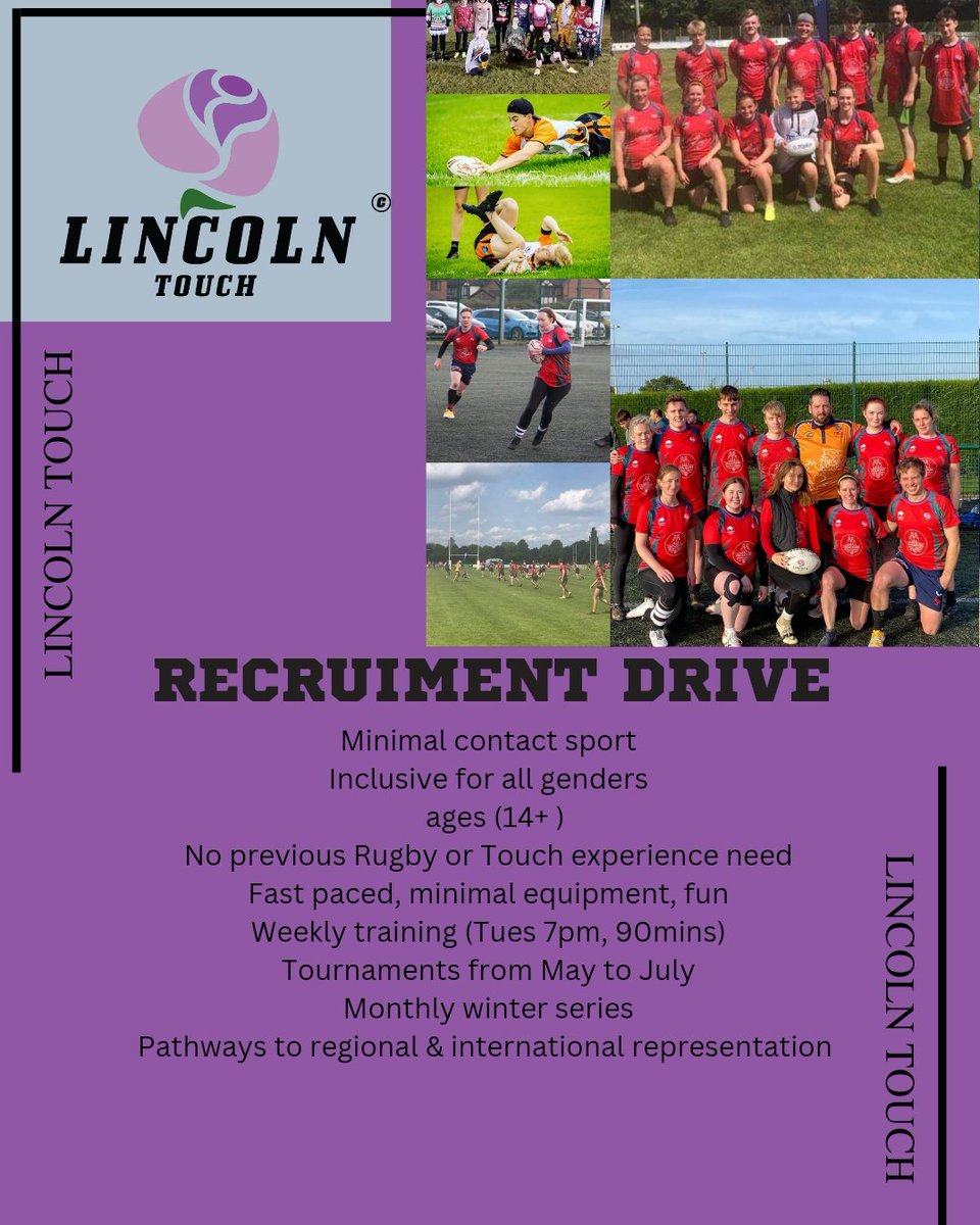 #LincsConnect #BBCsports will be online Monday 12/12/22 20:00 will answer any questions about Touch you have. looking to recruit female players #femalesports <a href="/Lincolngirlsrfc/">Lincoln Girls Rugby</a> <a href="/LincLadiesRFC/">LincolnLadiesRFC</a> #eta