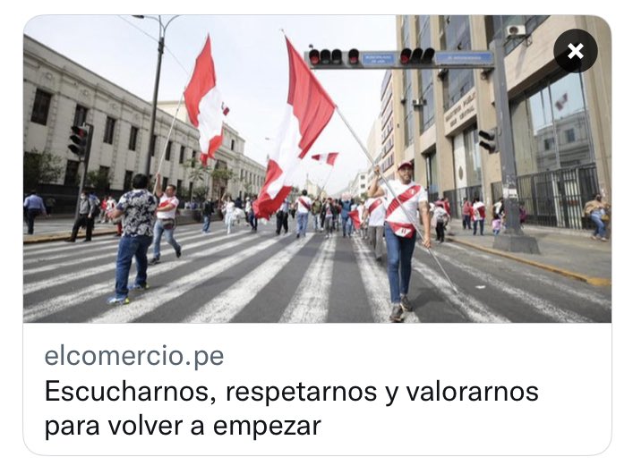 McEvoyPeru's tweet photo. En estos tiempos de peste política, por ausencia de un proyecto nacional y una ética pública que lo guíe, las relaciones entre peruanos están profundamente fracturadas. Escucharnos, respetarnos y valorarnos para volver a empezar, debemos.
@elcomercio_peru 
https://t.co/iEf4feGLQT https://t.co/d1ofLWiBHg