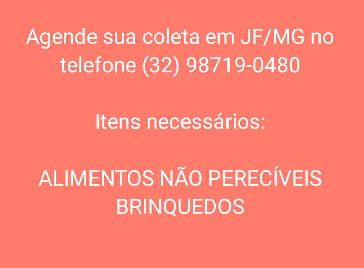SOSFAMILIASBR's tweet photo. 🎁O Natal está chegando!

Para alegrar familias e crianças  carentes de Juiz de Fora/MG,a LILICA🤸‍♀️e a LULUCA🤸‍♀️ vão entregar alimentos e brinquedos e precisam arrecadar muitas doações!
Natal Solidário SOS Famílias

Bora ajudar:
RT
➡️➡️Pix chave e-mail patriapedesocorro@hotmail.com https://t.co/MSTaFCkwf5