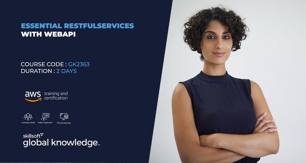 GKSaudi's tweet photo. During this course, you will learn the principles and best practices for developing REST services and why you might want to use RESTful services instead of SOAP services
Learn More :
https://t.co/PmlD8pEK3S 

#GlobalKnowledge #Amazon #learning #publicclassroom #virtuallearning https://t.co/29u4lJDHmx