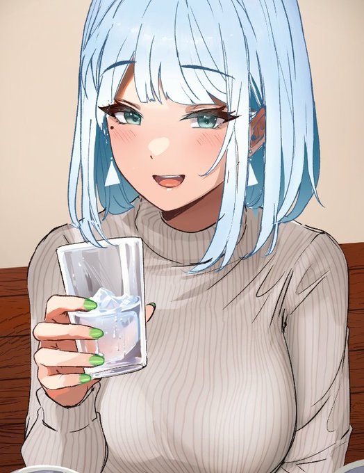 Wow an OC who loves water. My OC would love it. In fact, Miru's first sentence ever was "wow I love water" 