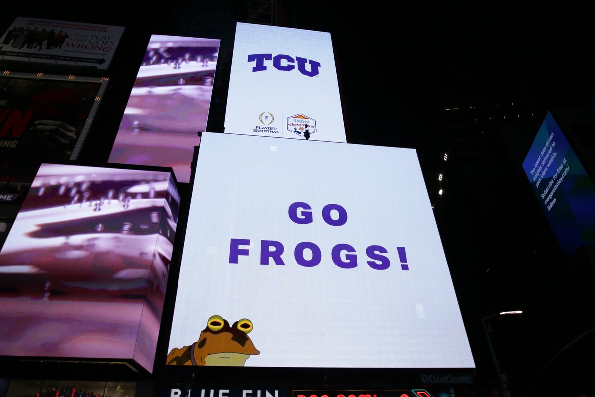 TCU tweet media