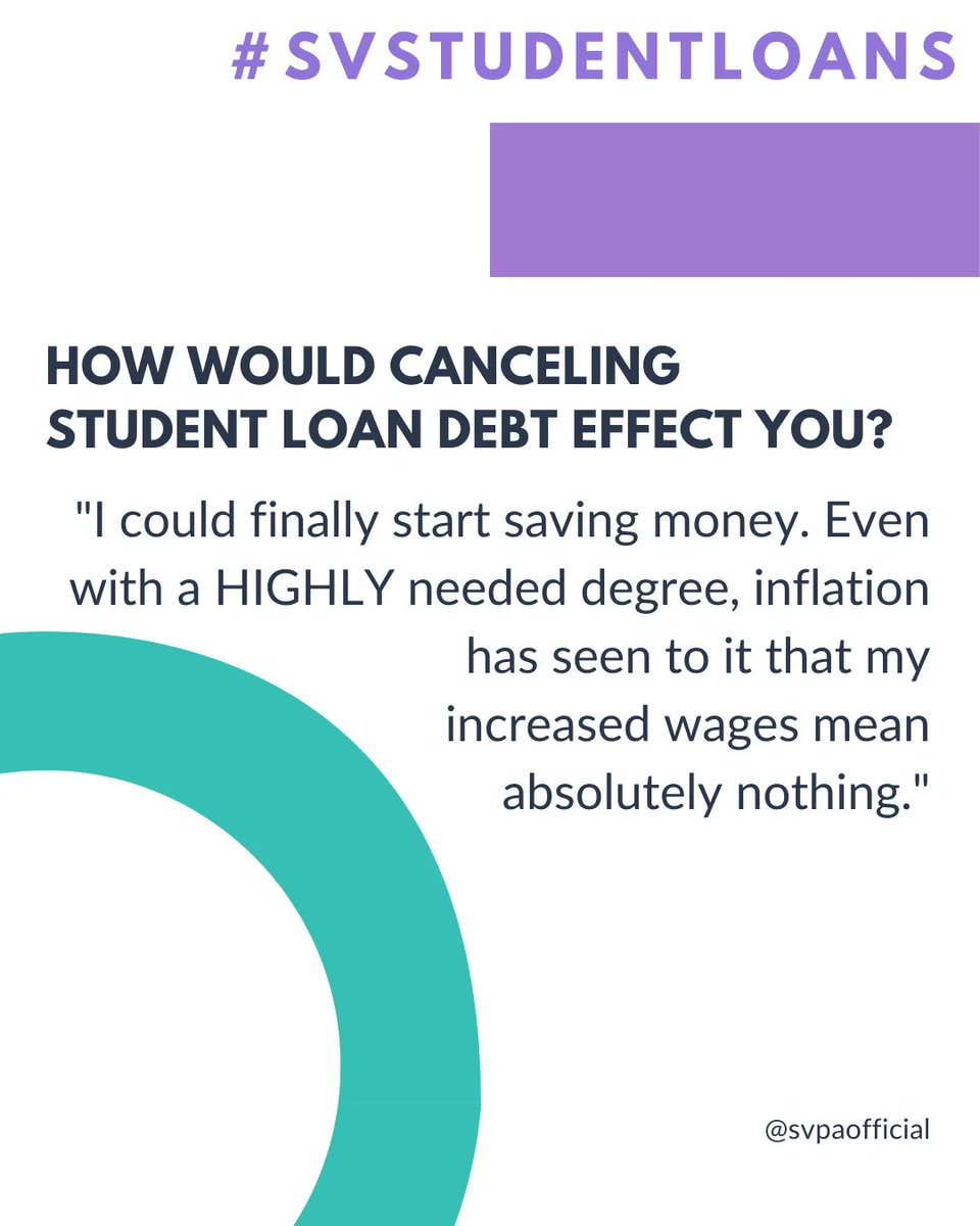 SVPAOfficial's tweet photo. These responses are from an anonymous survivor who shared their experiences as part of our #SVStudentLoans initiative.
.
Share your story and/or join our movement with the form in our bio! https://t.co/HVP3BPuEul #SVStudentLoans
.
#StudentLoans
#CancelStudentDebt #EndStudentLoans https://t.co/haB43MOkve
