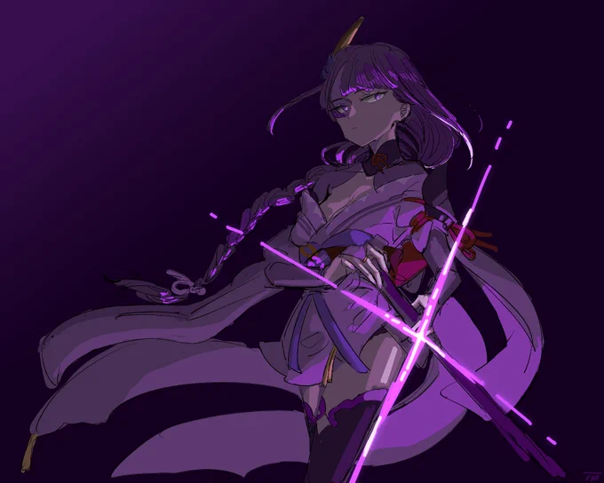 原神の絵です 
