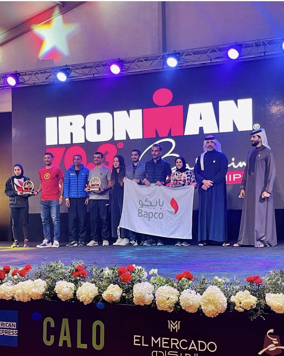 KhalidBaba96's tweet photo. Mixed team relay - Ironman 70.3 Bahrain 2022 🌤️🏊🏼‍♂️🚴🏽‍♀️🏃🏻🇧🇭⛽️ https://t.co/42oHG8bjJW