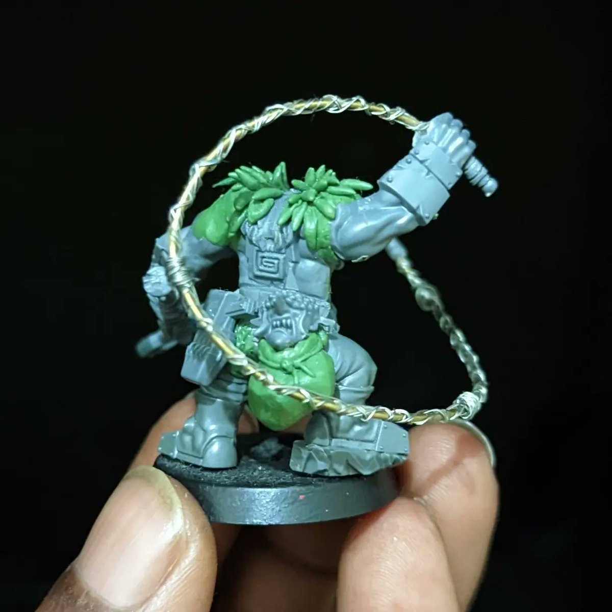 MagnusAmadeus's tweet photo. #Runtherd I was working on, been slightly updated.
#warhammer40000 #WarhammerCommunity #warhammer40k #kitbash #ork #orc https://t.co/IYv6JzA7Mb