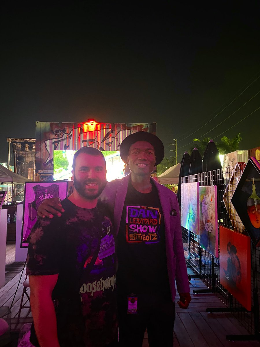 JurassicJeep's tweet photo. I’ve been listening to @LeBatardShow with @Stugotz790 since the 790 Ticket days. It was so cool to see everyone in person for the first time at #MasMiami5.  Thank you for all that you guys do! This show means the world to me! @billygil @roybelly @jessica_smetana https://t.co/SsiNuRUVg2
