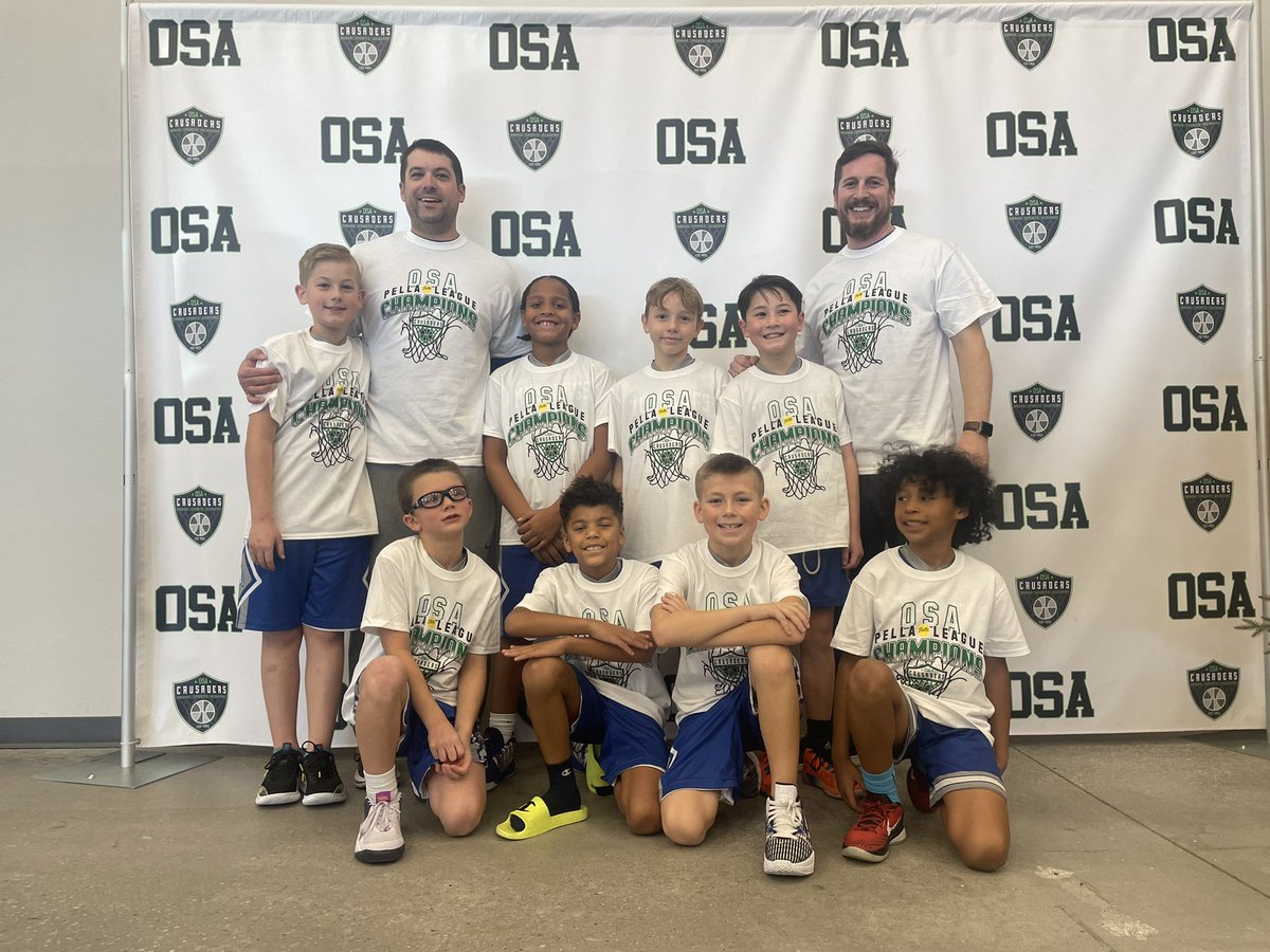 O_Sports_Acad's tweet photo. Congratulations to Jr. Mustangs 4th Silver for winning the 4th Boys Bronze B division for OSA Fall Pella League🏀🥇 https://t.co/V2s0rCInba