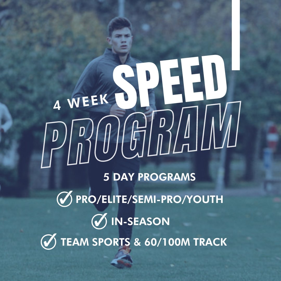 speed_works_'s tweet image. Looking for some winter speed training?
Our 4 Week programme is suitable for many levels, including youth athletes, and is easy to follow with video demonstrations.
Head to our website to purchase
#speedtraining #speedprogramming #speeddrills #speedcoach