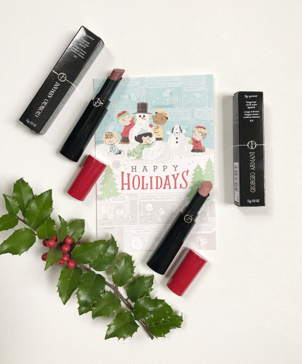 dave lackie (@davelackie) on Twitter photo It's a SURPRISE "Thank You, Followers" Holiday Twitter Giveaway! I'm giving away Armani Beauty Lip Power Longwear Vivid Lipstick in shades 'flirt' & 'selfless' To enter, follow <a href="/davelackie/">dave lackie</a> & RT (ends 12/16) #win Wishing our wonderful Twitter family very happy holidays! It's a SURPRISE "Thank You, Followers" Holiday Twitter Giveaway! I'm giving away Armani Beauty Lip Power Longwear Vivid Lipstick in shades 'flirt' & 'selfless' To enter, follow <a href="/davelackie/">dave lackie</a> & RT (ends 12/16) #win Wishing our wonderful Twitter family very happy holidays!