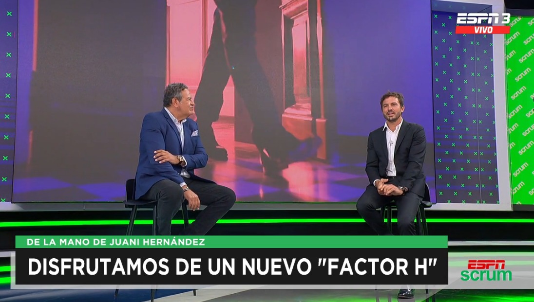 ScrumRugby (@scrumespn) on Twitter photo ¡Última edición de FACTOR H del año! 🔍🇦🇷
En Scrum, mirá en vivo lo que <a href="/HERNANDEZJUANI/">Juan Martin Hernandez</a> analiza con lupa.
#ESPNenStarPlus ¡Última edición de FACTOR H del año! 🔍🇦🇷
En Scrum, mirá en vivo lo que <a href="/HERNANDEZJUANI/">Juan Martin Hernandez</a> analiza con lupa.
#ESPNenStarPlus