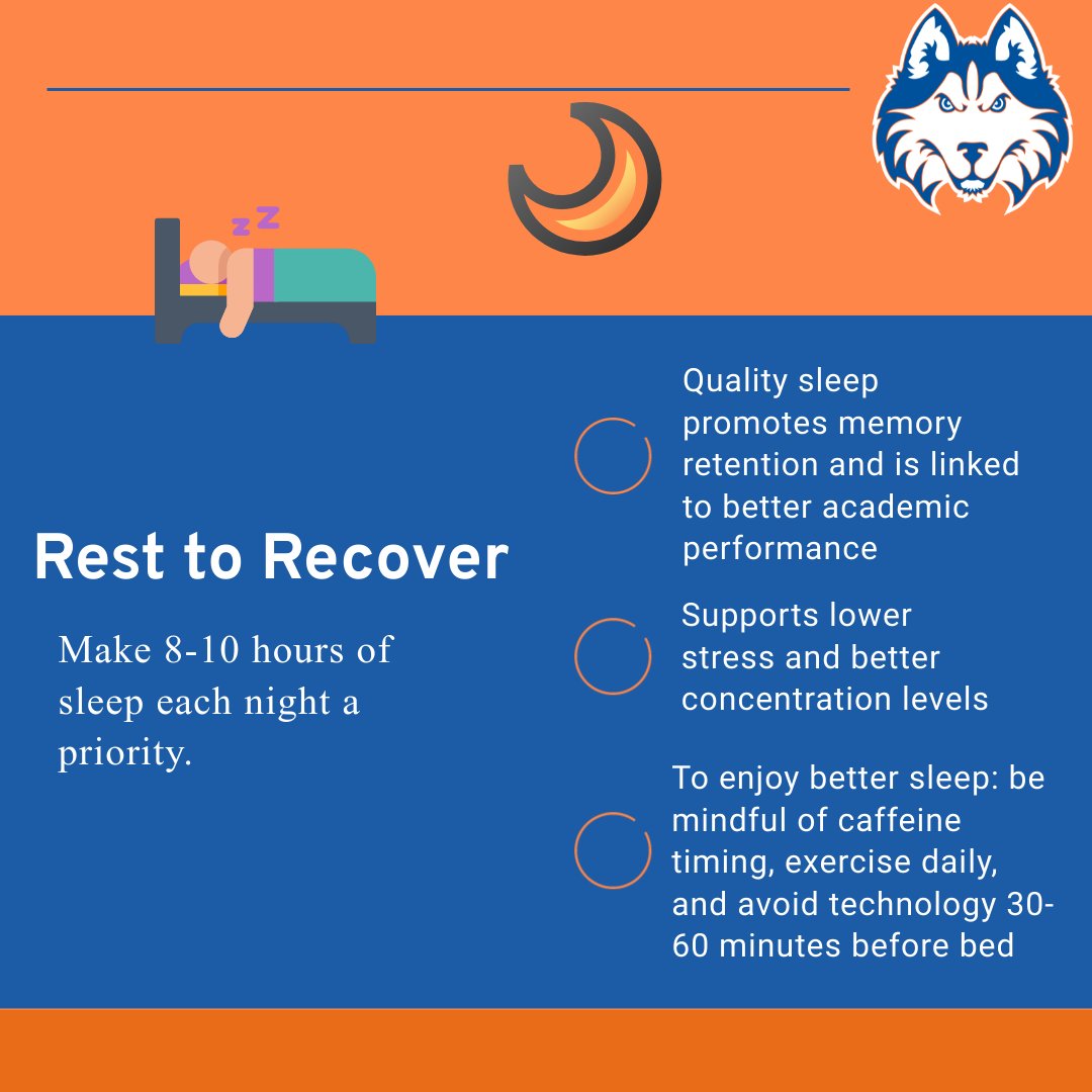 HCUNutrition's tweet photo. Huskies, here are some finals week tips!

Keep in mind that you can support your academic success through nutrition as well! 

#dawgsup #dawgfuel https://t.co/QtQxZmE31h