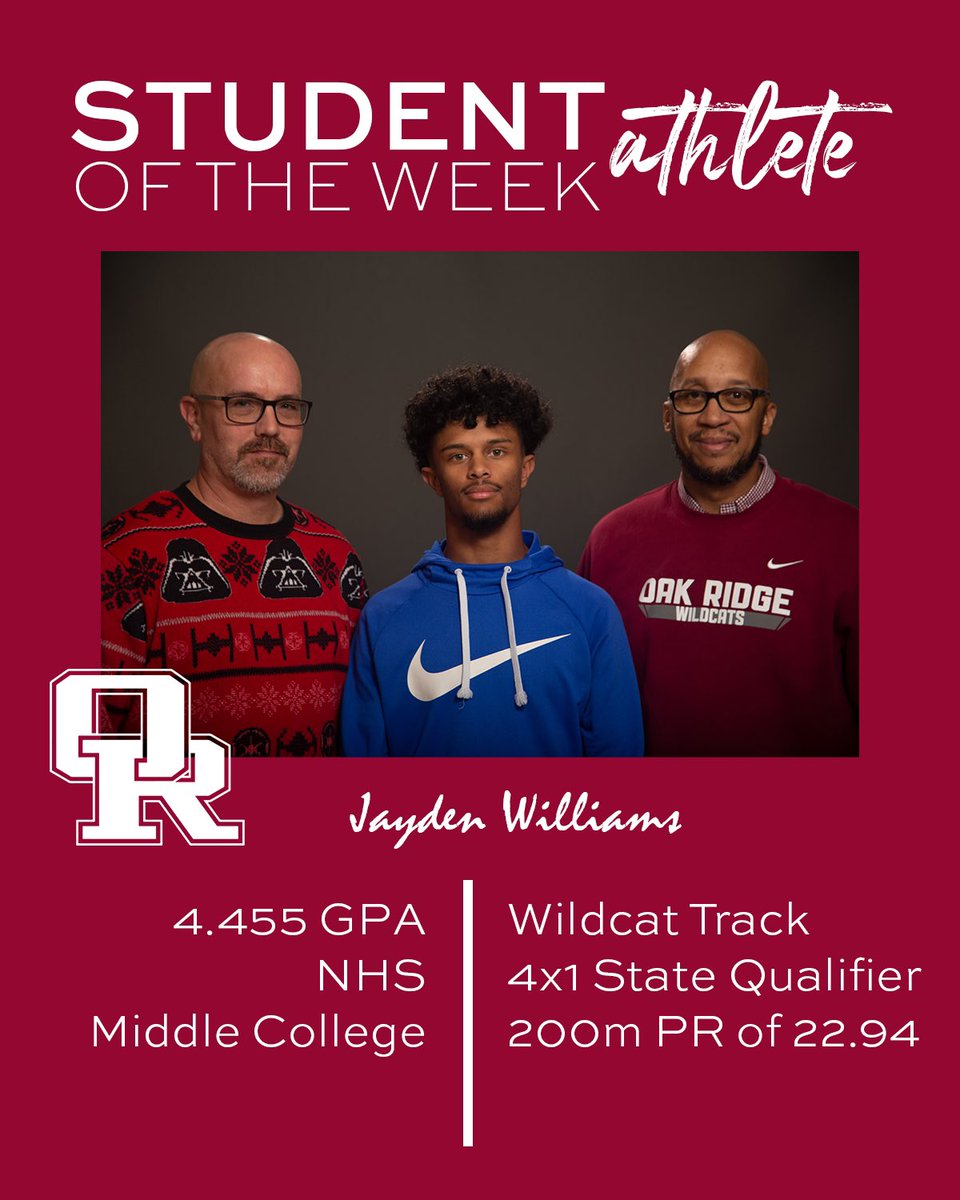 Coach Sauer: “Jayden is the epitome of a great sprinter.  He’s a leader, a learner, and pretty dang fast. When healthy nobody can beat him.” And he was a great student in Sauer’s AP GoPo.