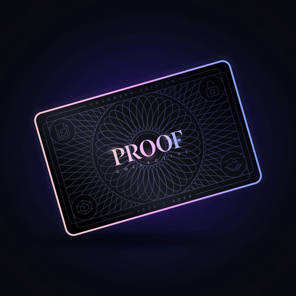 On December 11, 2021, PROOF Collective was launched by <a href="/kevinrose/">Kevin Rose</a> as “a private members-only collective of 1,000 dedicated NFT collectors and artists”. We’re incredibly grateful for all of you who have joined since Day 1. 

Members + Artists: How has the Collective impacted you?