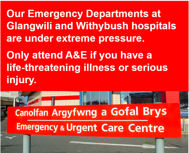 HywelDdaHB's tweet photo. 🧵❗PLEASE SHARE ❗ Our Emergency Departments at Glangwili and Withybush hospitals are under the greatest level of pressure today (Sunday 11 December). https://t.co/ckRmP7ms47