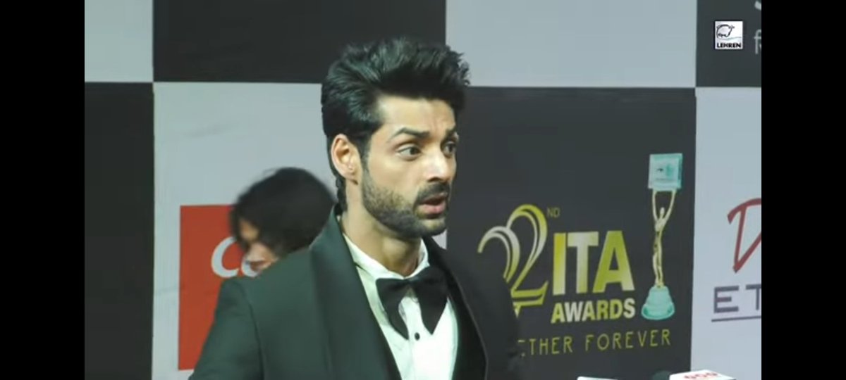WahiFanGirl's tweet photo. https://t.co/mcSwzPLsJY. Karan wahi interview in ita award #KaranWahi #ChannaMereya https://t.co/fMRZtl2778