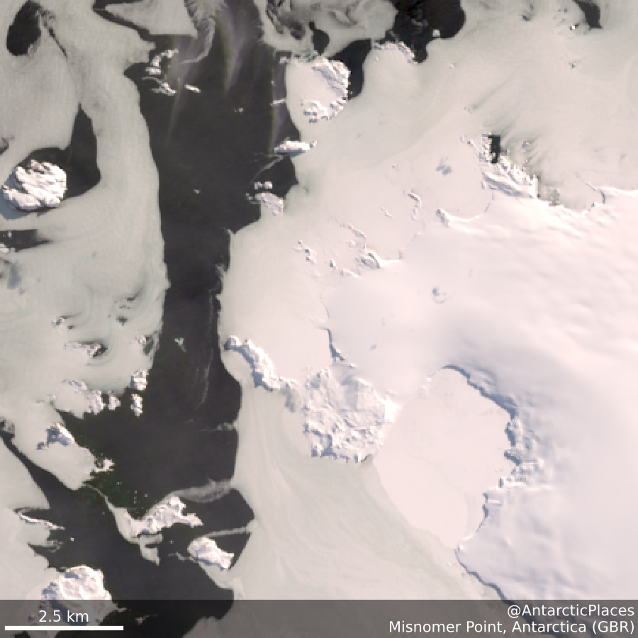AntarcticPlaces's tweet photo. ❄Misnomer Point 62s 60ᴡ
E entrance point of Carlota Cove, Robert Island, was charted by DI in 1935 and called in error Cornwall Point  . Punta Cornwall . The point was photographed from the air by FIDASE in 1956 and recharte⋯
💾https://t.co/C0k2nPW7e4
🛰https://t.co/eVXfV0ycm4 https://t.co/J9cVwbLukW