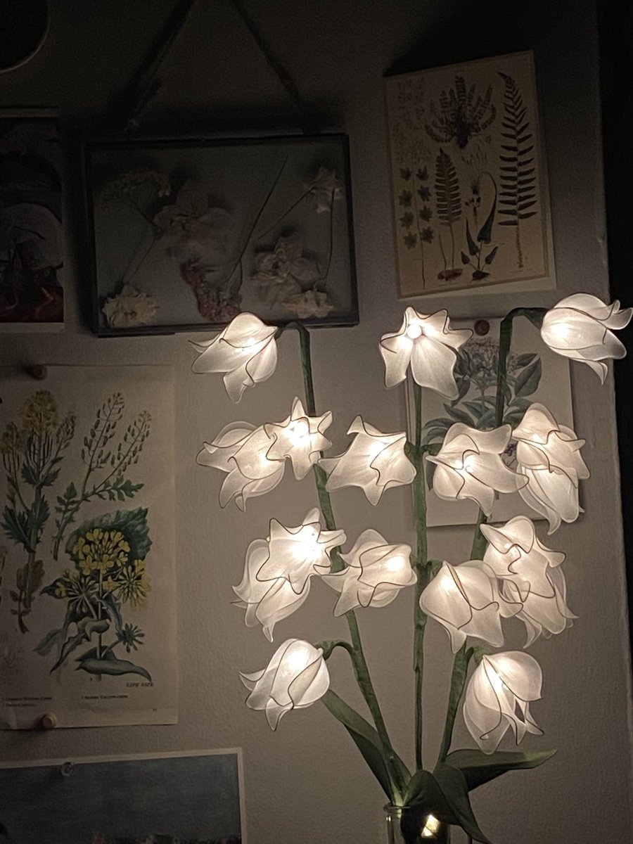 lily of the valley lamp