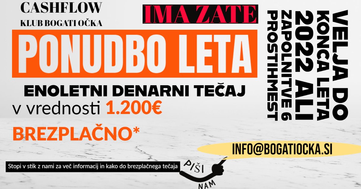 markotom1's tweet photo. Prvič in zadnjič možnost, da pridete do brezplačnega* denarnega tečaja po načelih Roberta Kiyosakija, Granta Cardoneja, Thomasa Haaka, ... in še kakšnega finančnega strokovnjaka https://t.co/QxWpknNWNs
