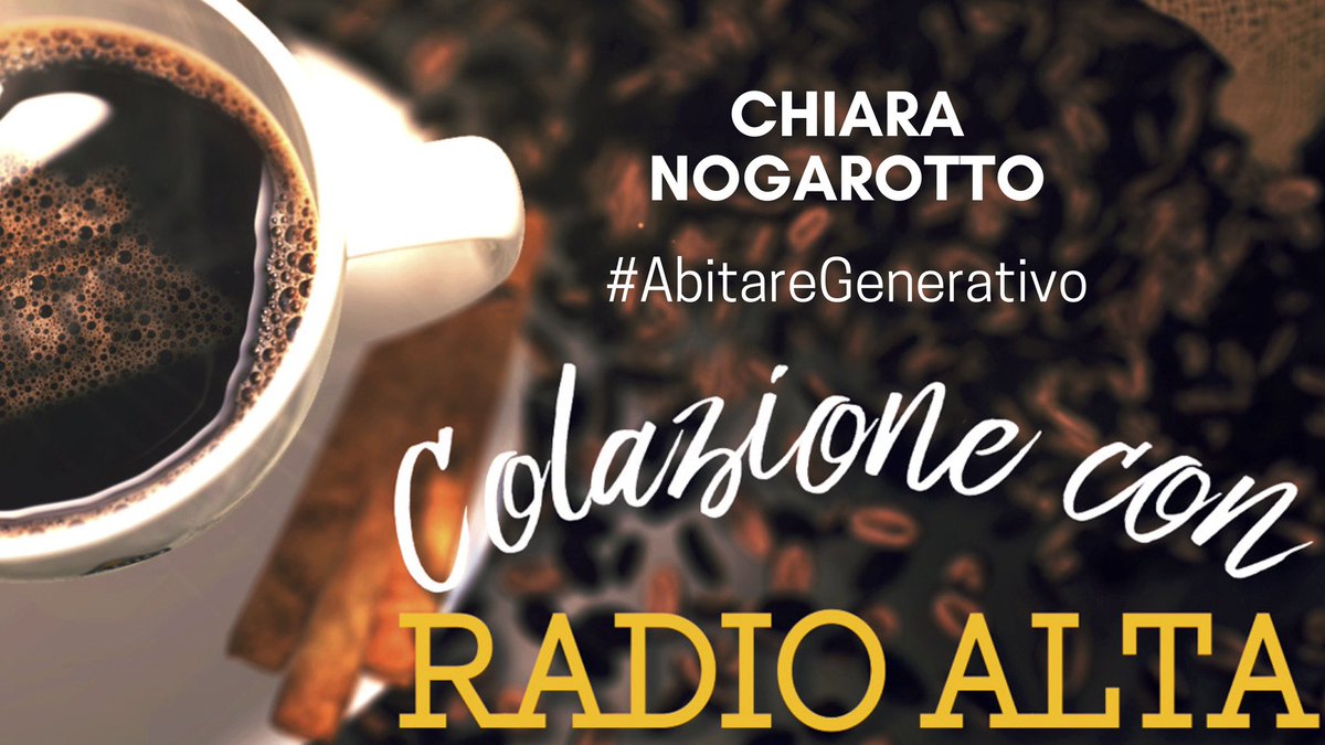 eone_abitare's tweet photo. ￼
🗓️ Lunedì 12 dicembre ore 08:35
Torniamo a Colazione con Radio Alta 🎙️
￼
Questa volta ospite di Teo Mangione sarà Chiara Nogarotto!
￼
Seguite la diretta su #BergamoTV o #RadioAlta 
Ecco i link utili ⤵️
https://t.co/eoUmno7SsU
https://t.co/Txg3scCfPi https://t.co/ihl5qGksiu