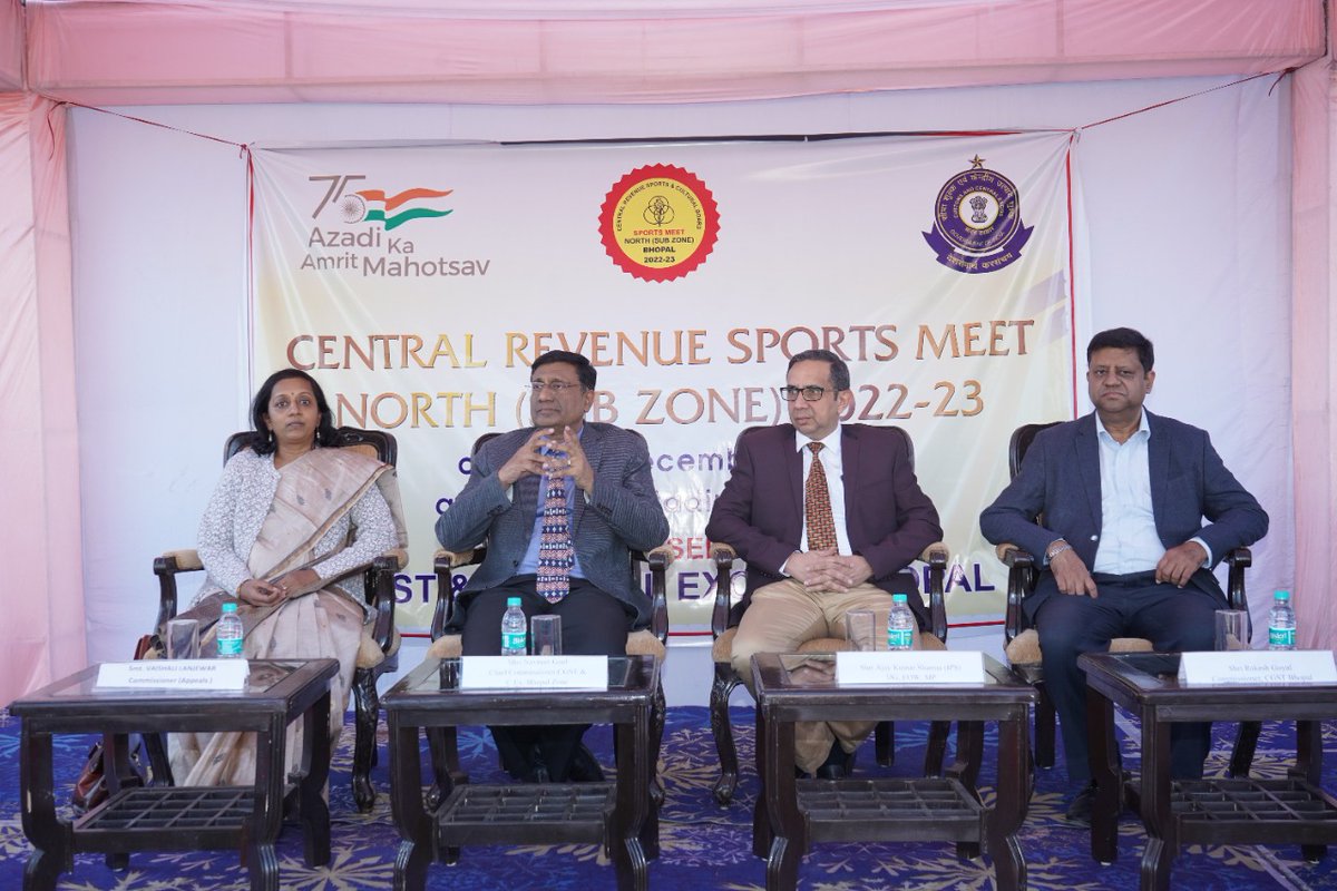 CBIC on Twitter "RT cgstbhopalzone The CRSCB North SubZonal Sports