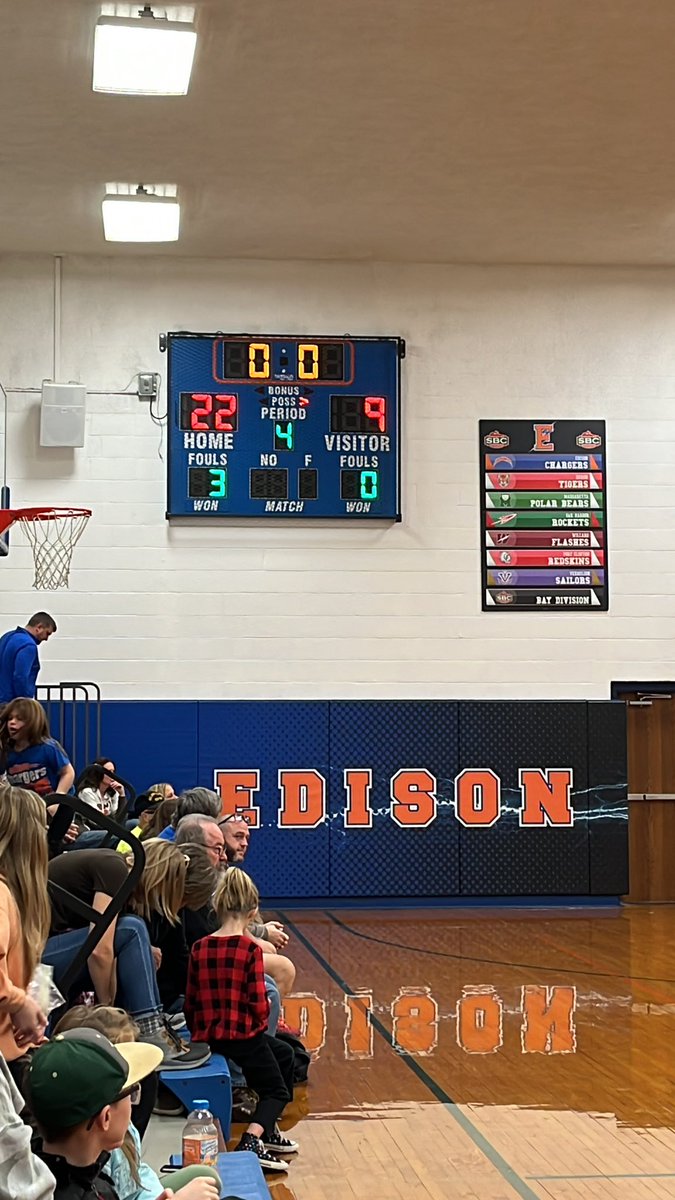 4th Grade Lady Chargers in action this morning! They played hard and got the win against Bellevue!