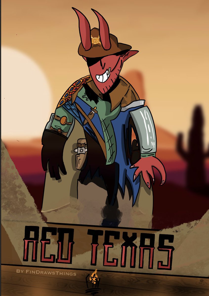 Hello! I made a cool new artwork and is my new favourite character I made called …