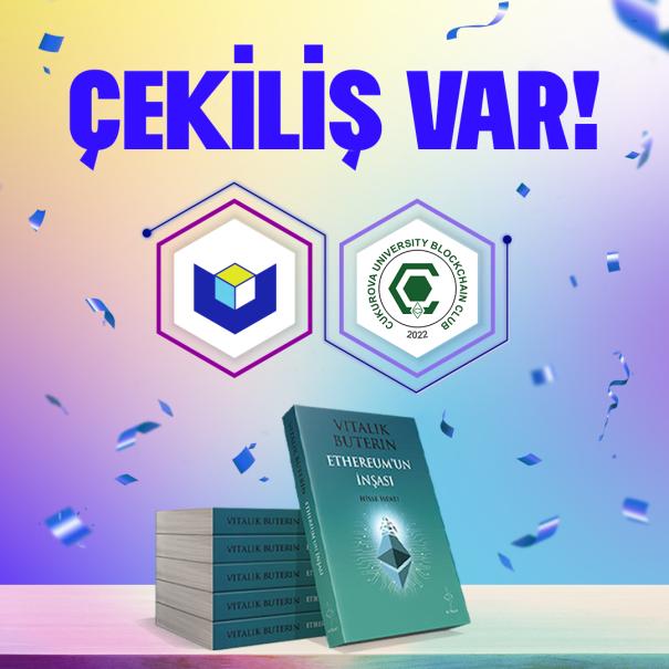 cukurovablock's tweet photo. 🙌@UniveChain katkılarıyla 5 şanslı takipçimize @VitalikButerin’in “Ethereum’un İnşası: Hisse İspatı” kitabını hediye ediyoruz🥳🥳
Yapmanız gerekenler:
⚡ @cukurovablock ve @univechain‘i takip etmek
⚡ Bu tweeti beğenip retweetlemek
Hepsi bu kadar, bol şanslar🤩🤩 https://t.co/48YWa8nYZK