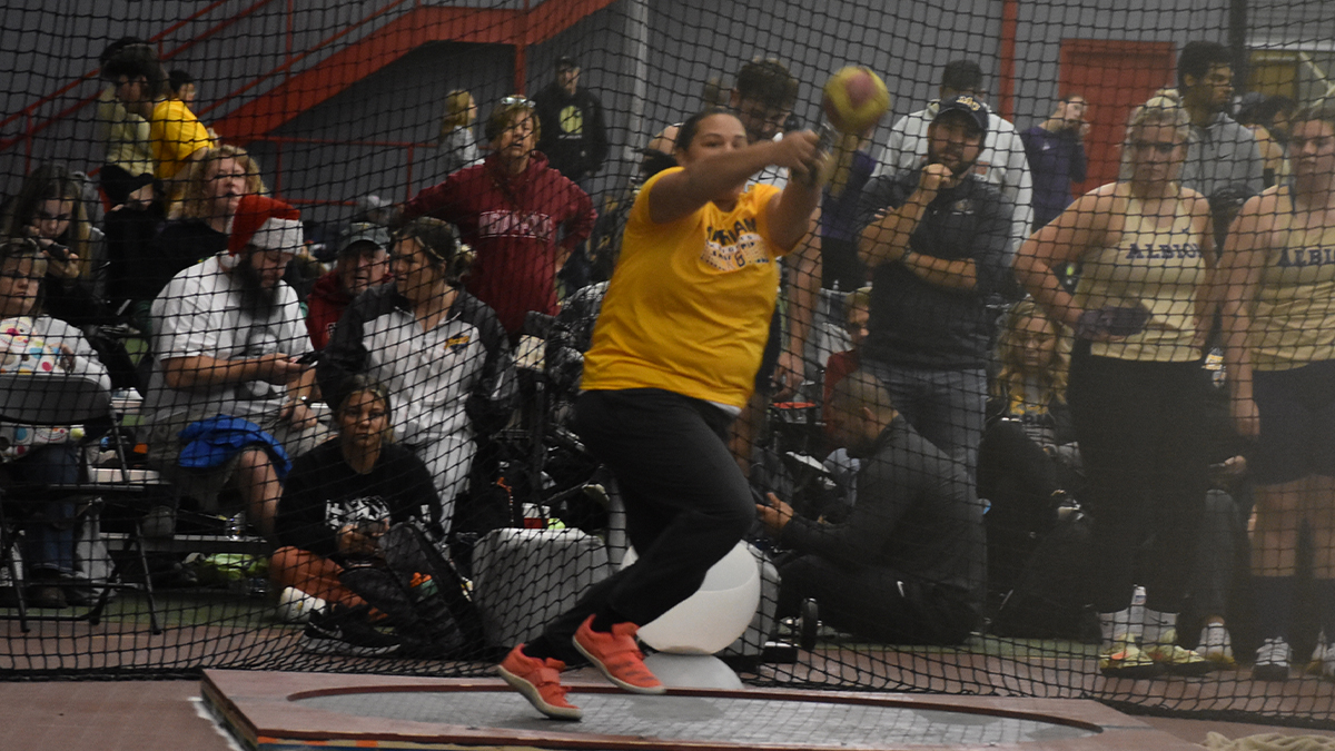 MUKnights's tweet photo. @MarianTrackXC: Benjamin Headlines Marian's Efforts at UIndy Winter Break Meet
 - https://t.co/SPzBKguISL https://t.co/MyZswzpApI