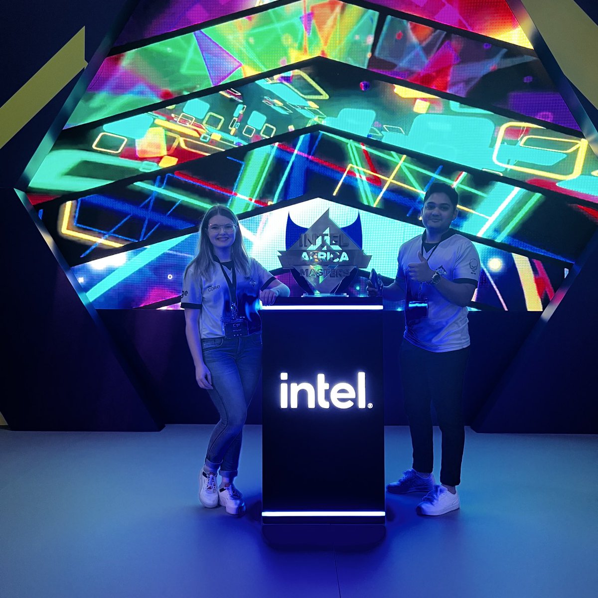 NiteshDoolabh's tweet image. Thank you to the 2 Rockstars that worked tirelessly behind the scenes to make #Intelafricamasters2022 the success that it was. I really appreciate all your efforts ⁦@CarlzTwaddle⁩ &amp;amp; ⁦@KaylinL11⁩