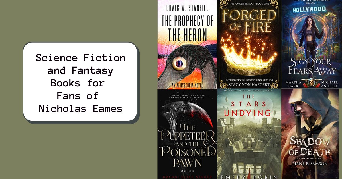 If you love Nicholas Eames’s rich, thrilling, and mind-bending creations as much as we do, you’ll find these new science fiction and fantasy releases just as exciting! Check them out!

newinbooks.com/science-fictio…