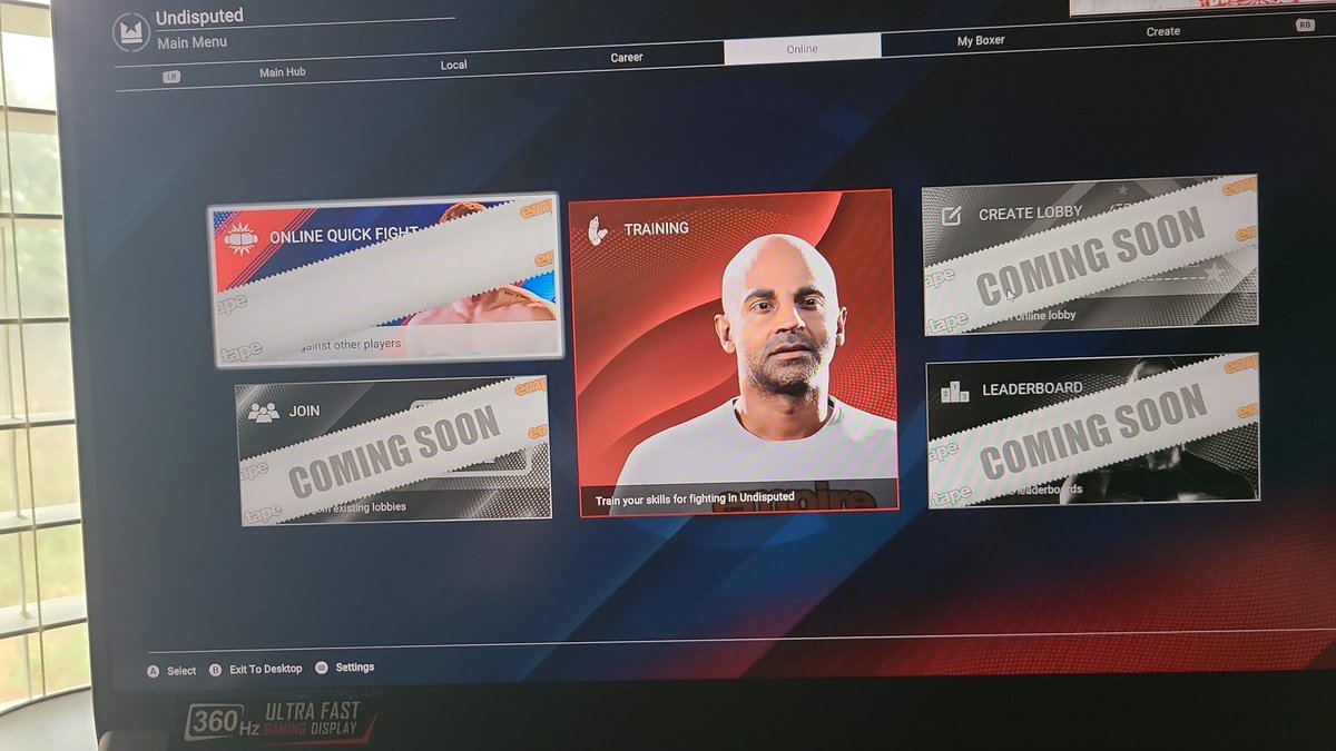 AlfieSnapped's tweet photo. @PlayUndisputed Still unable to play the game 😥 https://t.co/52wlu2A8bk