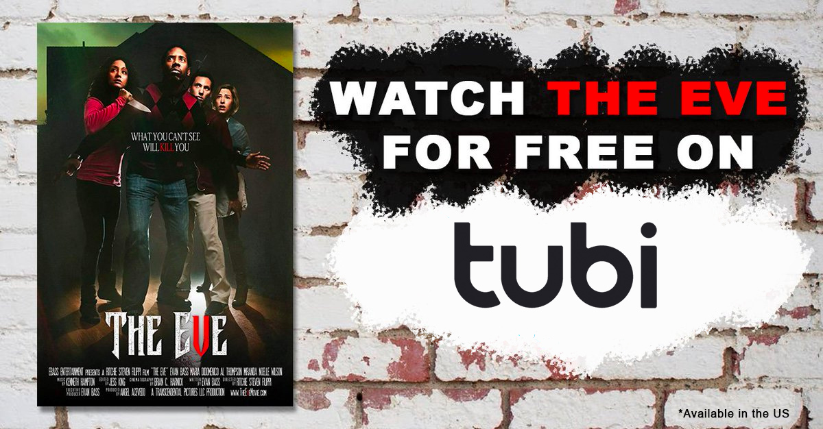 TheEveMovie's tweet photo. Stay in and watch a horror movie on this Sunday!
"The Eve" on @Tubi: https://t.co/I9xDkM8y5h (or search "The Eve" on the app/Smart TV)
#selfpromotesunday #supportindiefilm https://t.co/BiRVerHfYK