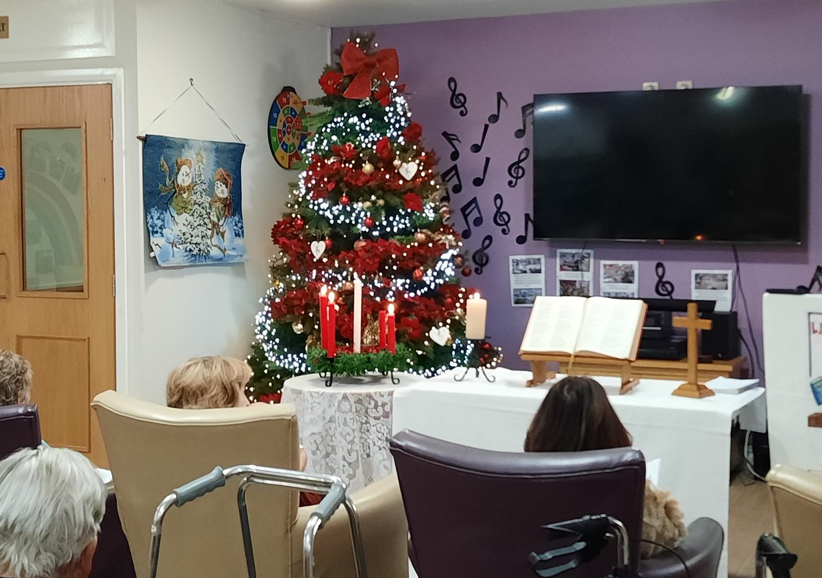 WirralWyn's tweet photo. @yourMHA afternoon service for 3rd Sunday of Advent #Mayfields https://t.co/h0dNznCdgZ
