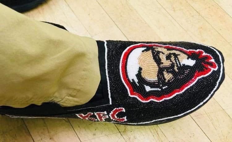 #Powwow kicks.