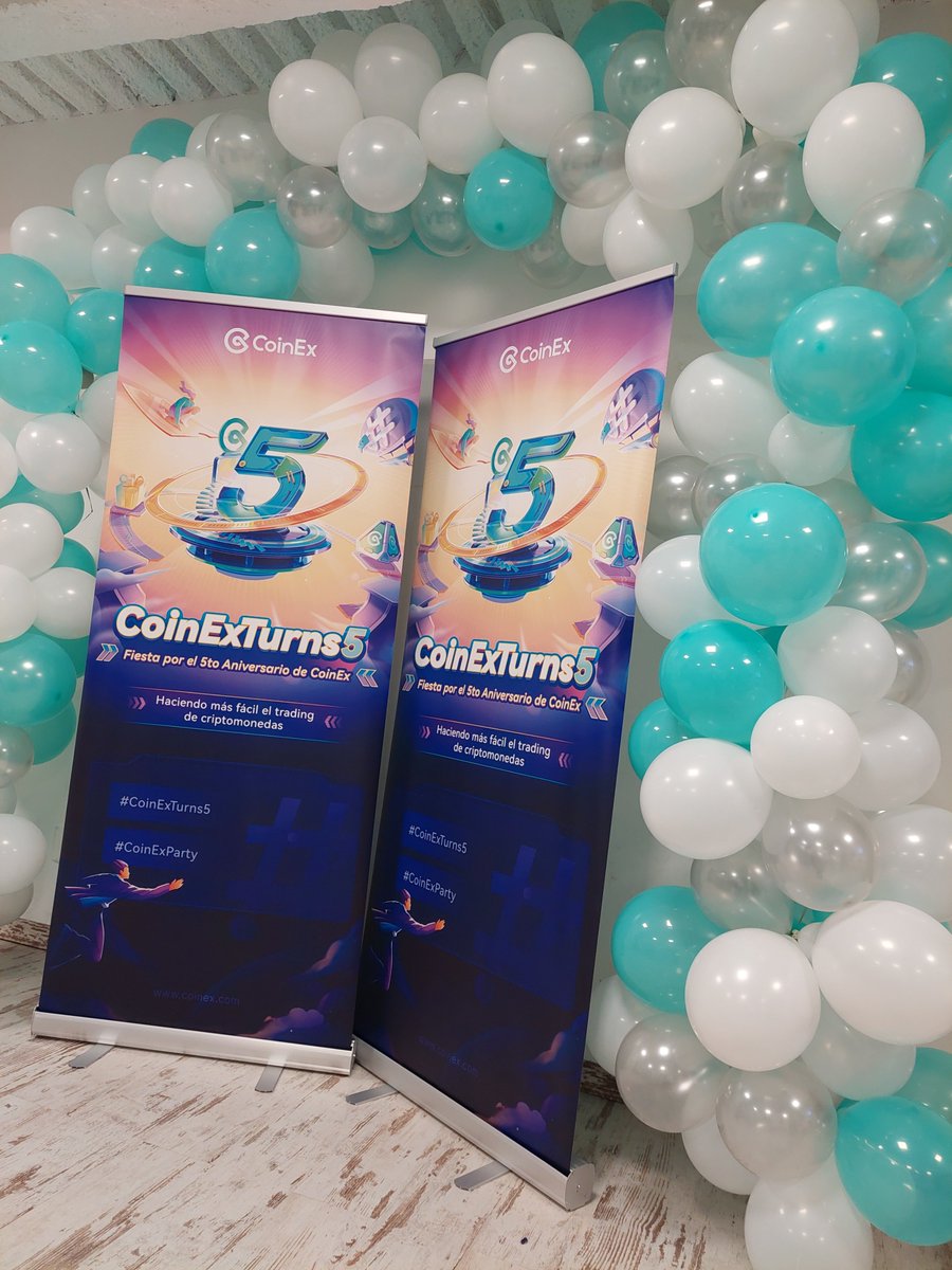 sixto619's tweet photo. Disfrutando la fiesta rodeado de grandes personas, gracias a CoinEX por la oportunidad y a seguir a por más! #CoinExParty #CoinExTurns5 🥳💯🎈🎉 https://t.co/2FfGaTWSpE