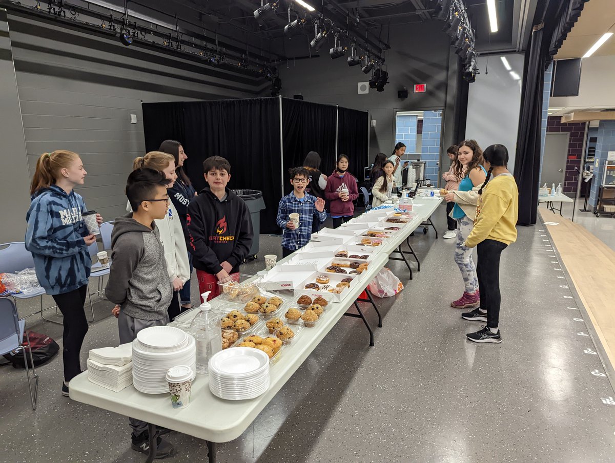 We are grateful for Ms. Reimer and our student council and proud of all they are doing to raise funds for Maple's toy drive! #d30learns