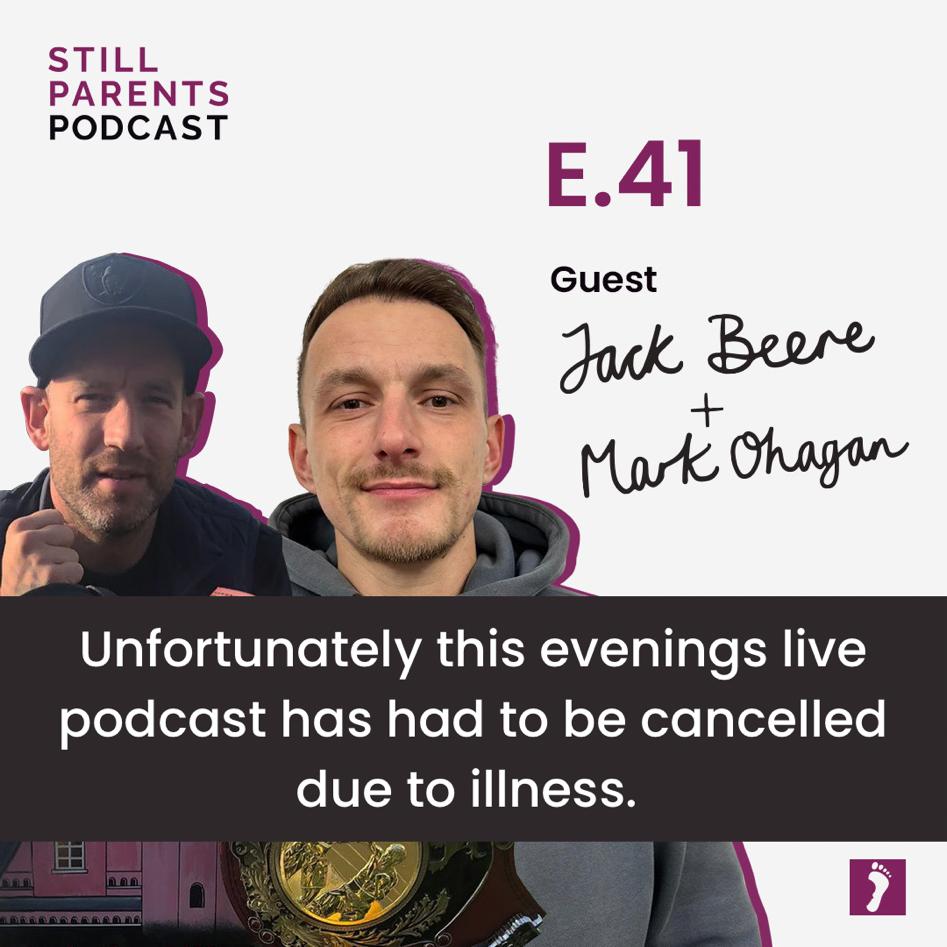 Due to illness, our scheduled live podcast is cancelled this evening. We apologise for any inconvenience caused