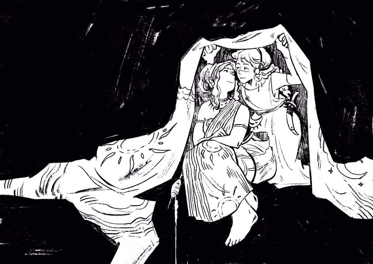 A secret meeting, hidden from the gods