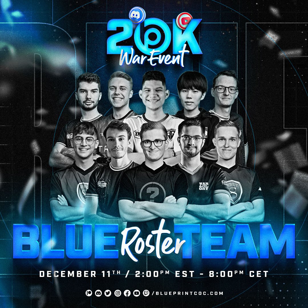 Blueprint CoC | Code BLUE tweet media