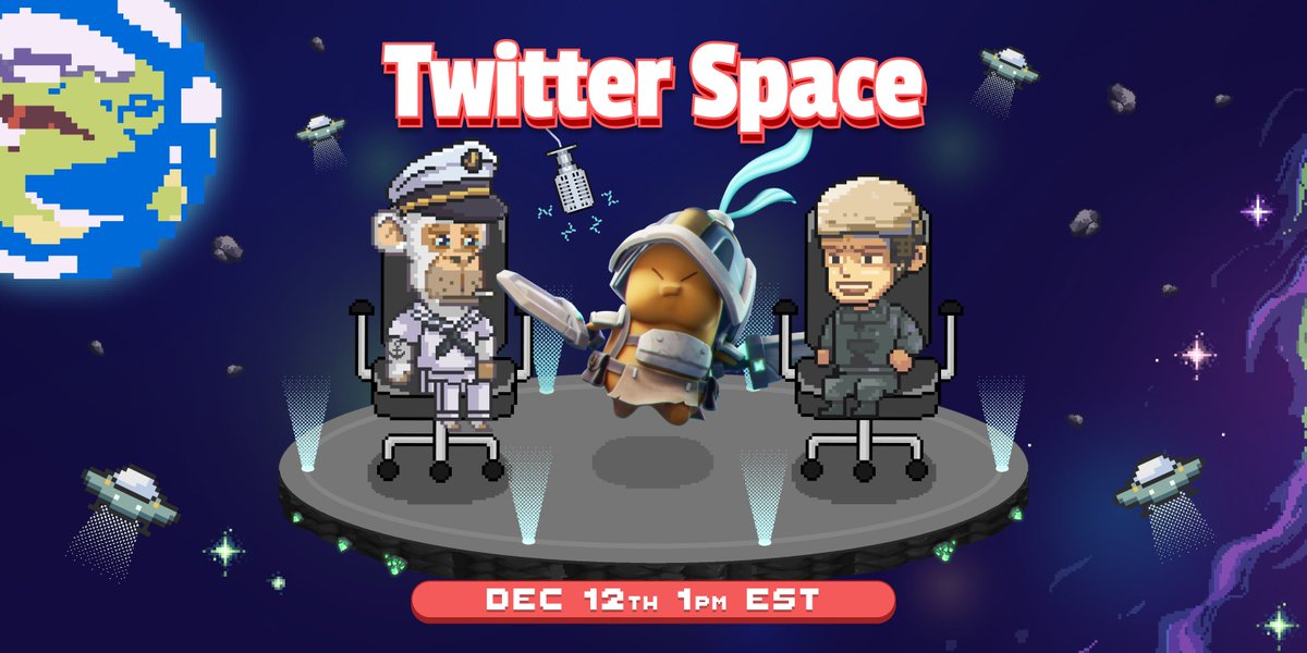 Welcome <a href="/ApeironNFT/">Apeiron</a> to the Arcade Show!

Monday 12th 1pm EST as we take a deep dive in the Future of Metaverse &amp; Gaming Industry! 🔥

x.com/i/spaces/1YpKk…