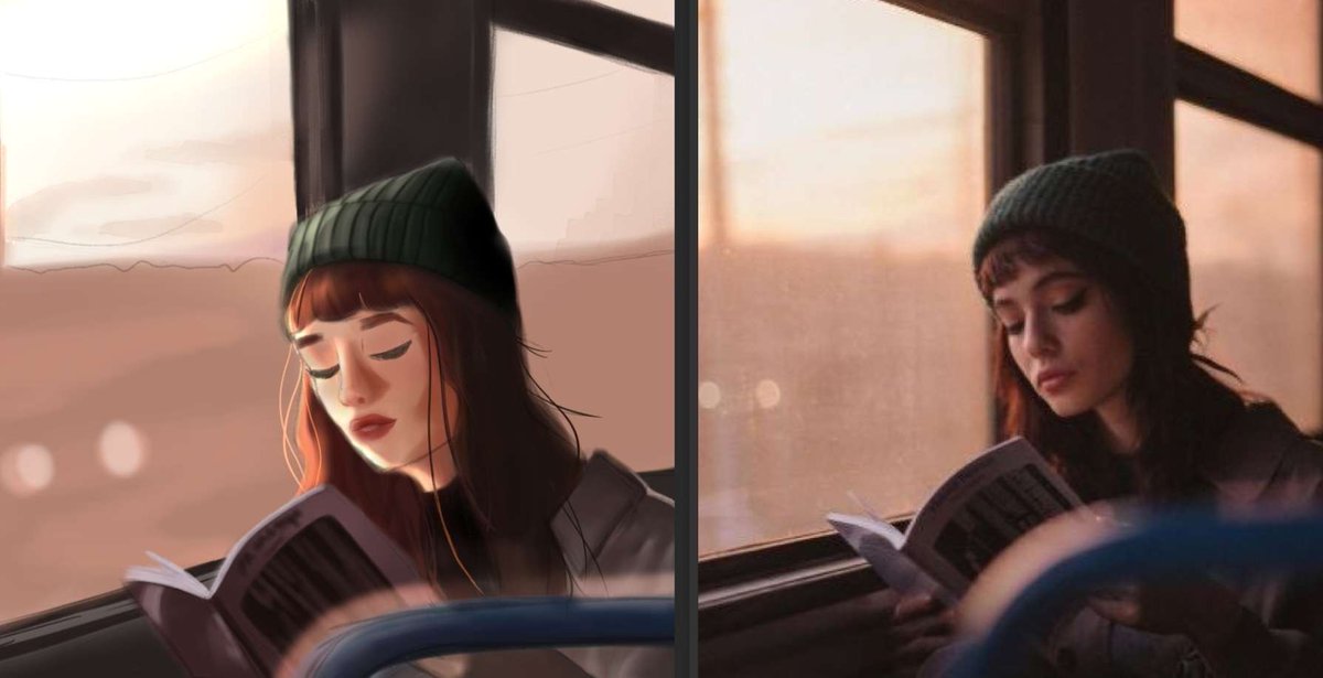 I've never done realism, nor have I digitally painted before, but I think this turned out really good 😌