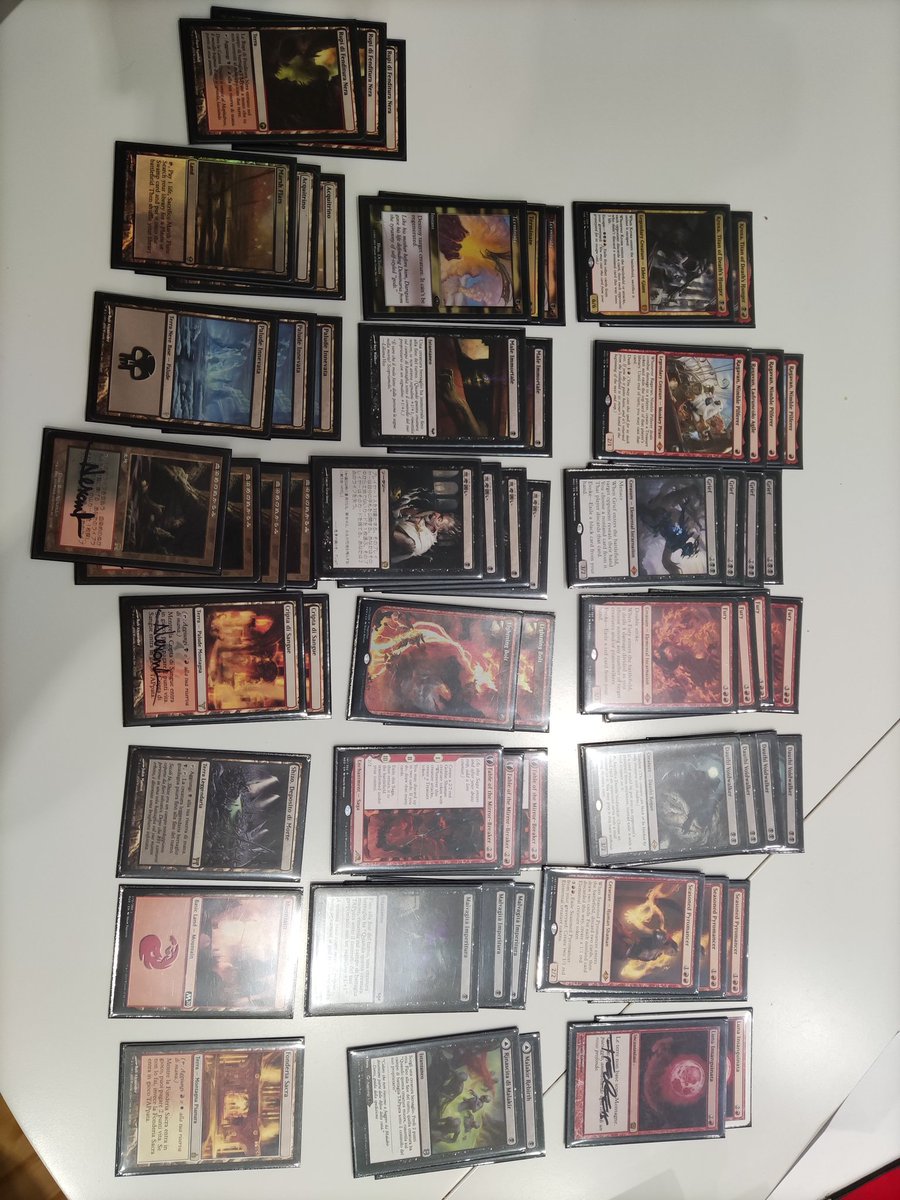 AndreaZuffa's tweet photo. Day 1 8-1 and day 2 10-5 for 27th place at lms Barcellona.
Thanks to @Il_Livellatore for the list and  help with the sideboard. https://t.co/vRHIZJCLyi