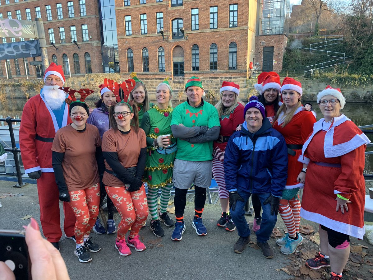 Honestly what a great morning with <a href="/recoveryrunner7/">Recovery Runners Community</a> community at the Rudolph River Run - doing such good stuff supporting kids in hospital and people in need of food bank services ~ well done 👍 guy’s and of course supporting those in addiction through running. #running #LEEDS