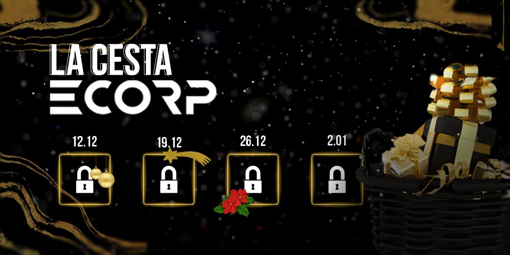 ECORP_ES's tweet photo. ¡Hola AGENTE! Desde ECORP lanzamos nuestra campaña navideña 🎅🎄🎁 "La Cesta ECORP", ¡no te pierdas la oportunidad de participar! 

🔹Evento exclusivo en Twitter🔹

Visita nuestro link para más información. ¡No te quedes fuera! 

📲 https://t.co/xrl3ahjjAx 

 #LaCestaECORP https://t.co/Qrl9NyTuNW