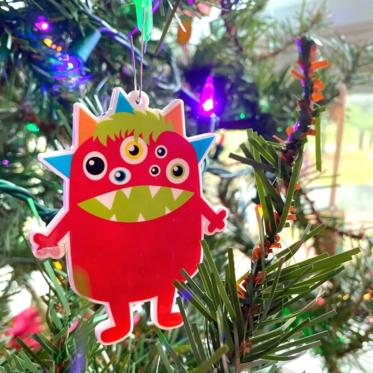 DorkyDinoGifts's tweet photo. There's still just a little more time to get a monster ornament before the holidays! Grab one before they're gone! I love how they turned out! https://t.co/ElRjuoMIow @lu_and_ed https://t.co/RxZyTDJ1sh