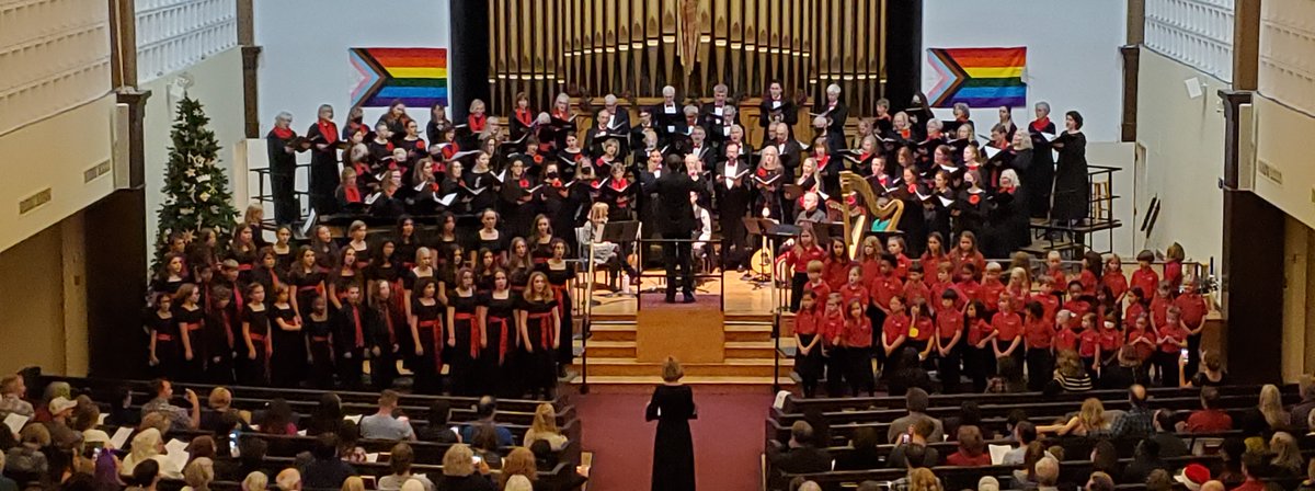 What a joy hearing all six of our Boulder Chorale choirs together again. 🥰 Concert again today at 4PM. If you are unable to make the live performance, you might enjoy the livestream. 
boulderchorale.org/concert/a-celt…
(livestream tickets/video will be available through Dec. 31)