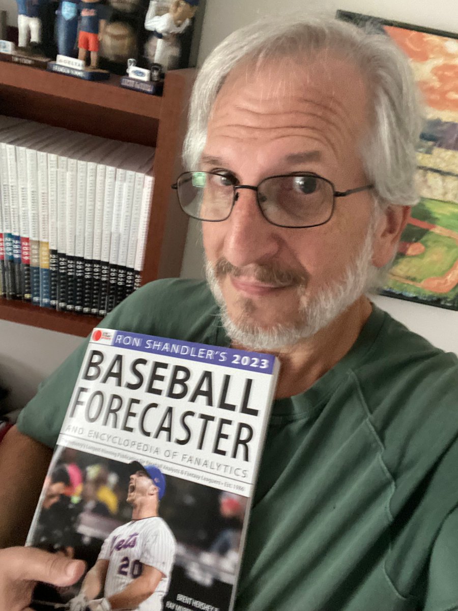 RonShandler's tweet photo. It's heeere! @BaseballHQ #BF23 #BaseballForecaster https://t.co/R6cHFLxGer