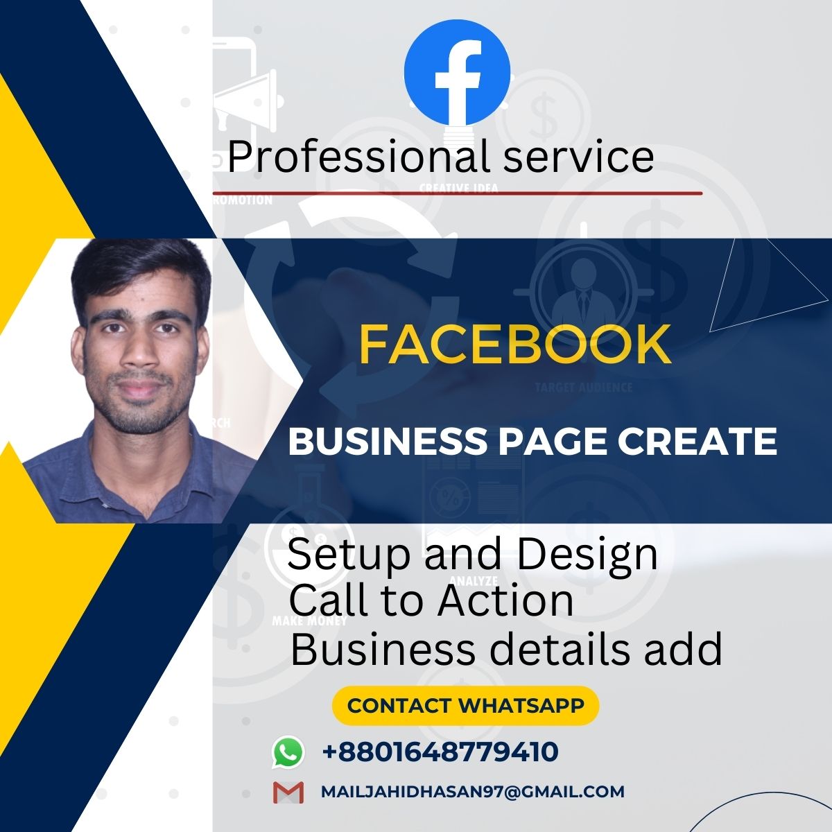 jahidhasan2025's tweet image. Business page created with complete setup
Logo and banner setup
Full page SEO
Create an effective product description
Making promotional video

#facebookbusinesspage #FacebookBusinessPages #facebookpagevideo #facebookpromotion #facebookmanager #CreatePage