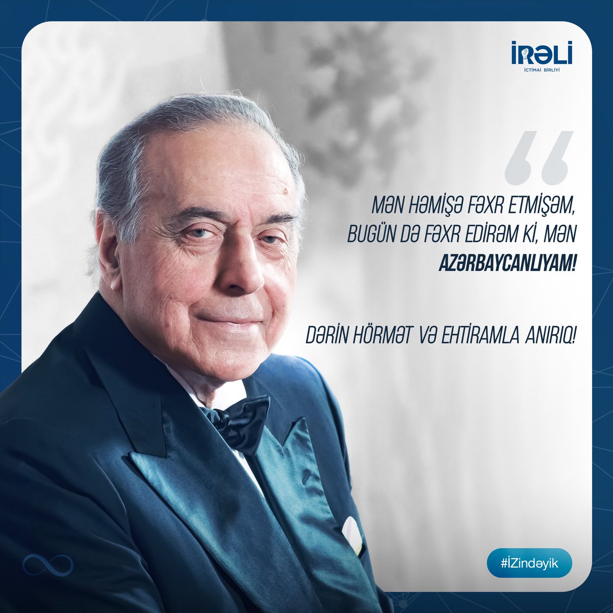 ireli_pu's tweet photo. Vəfatının 19-cu ilində Ümummilli lider Heydər Əliyevi dərin hörmət və ehtiramla yad edirik. 

Azərbaycan gəncliyi olaraq Ulu öndərin xatirəsini əziz tutmağa və yaşatmağa söz veririk!

#HeydərƏliyev #ireli2022 #12dekabranımgünü https://t.co/dWmt7LNqIS